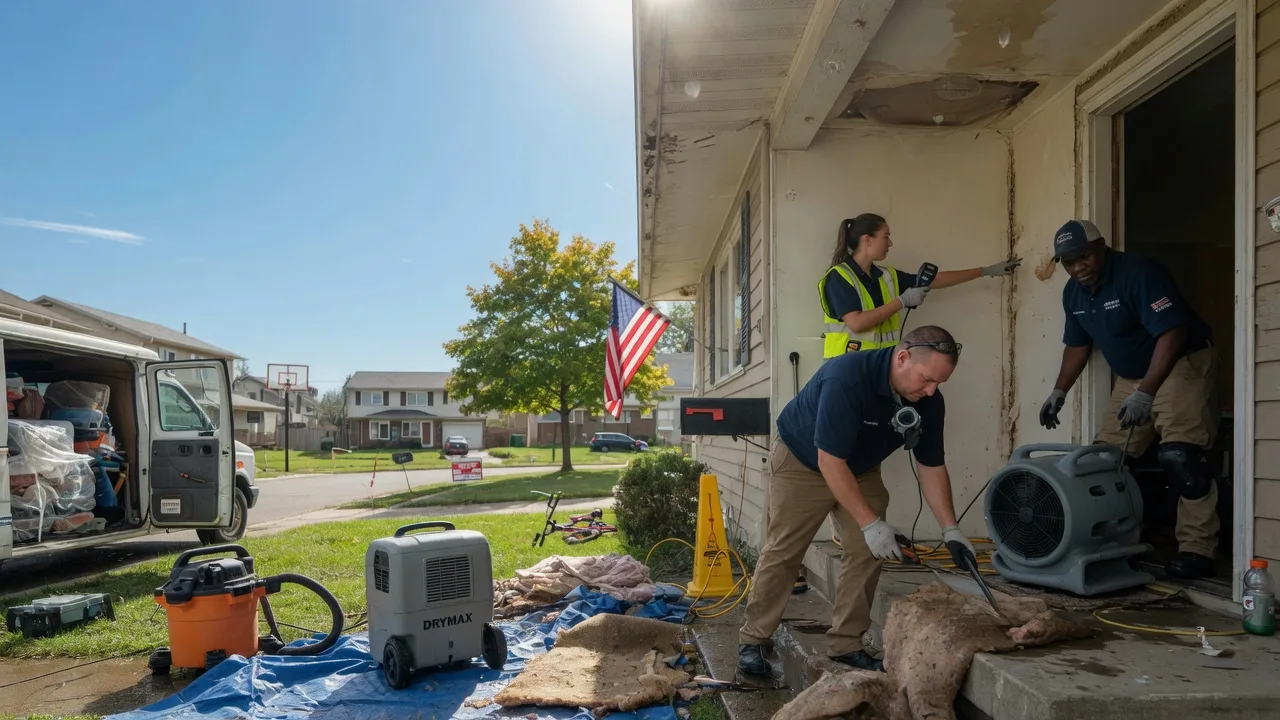 Water Damage Restoration in Oxford, MS near me